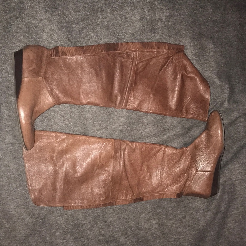 Cognac Brown Bakers Knee High Boot